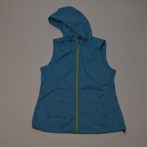 Eddie Bauer Windbreaker Vest with Hood